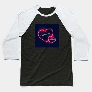 write name heart Baseball T-Shirt